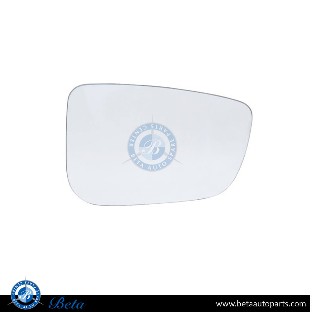 Right Side Mirror Glass for BMW 5/7/8 Series G30/G11/G12/G15/G16 2016-Up models, Part Number 51167445414 Right Side Mirror Glass for BMW 5/7/8 Series G30/G11/G12/G15/G16 2016-Up models, Part Number 51167445414